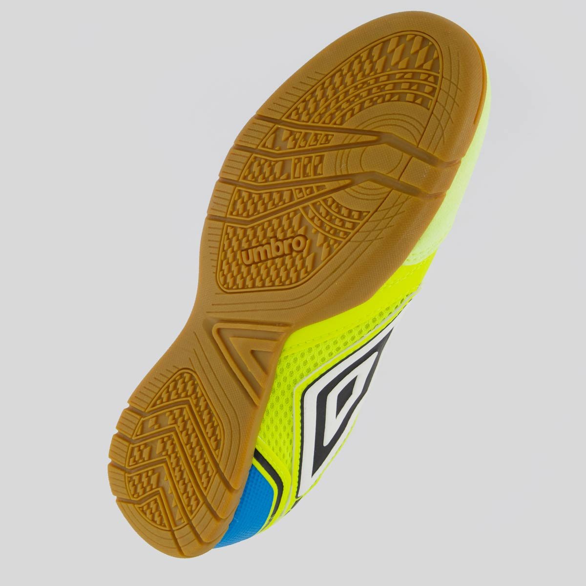 Chuteira Umbro Skill Futsal Verde e Preta Amarelo 5