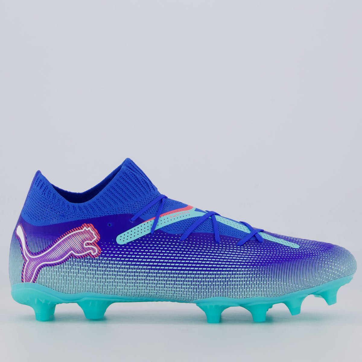 Chuteira Puma Future 7 Pro Campo Azul Azul 1