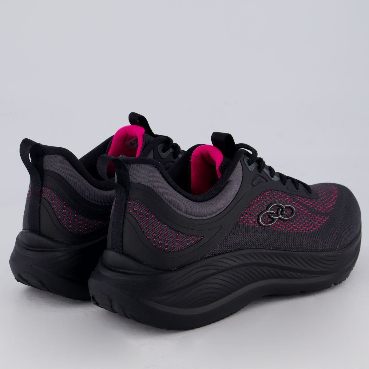 Tênis Olympikus Vibe Feminino Preto Preto/Pink 3