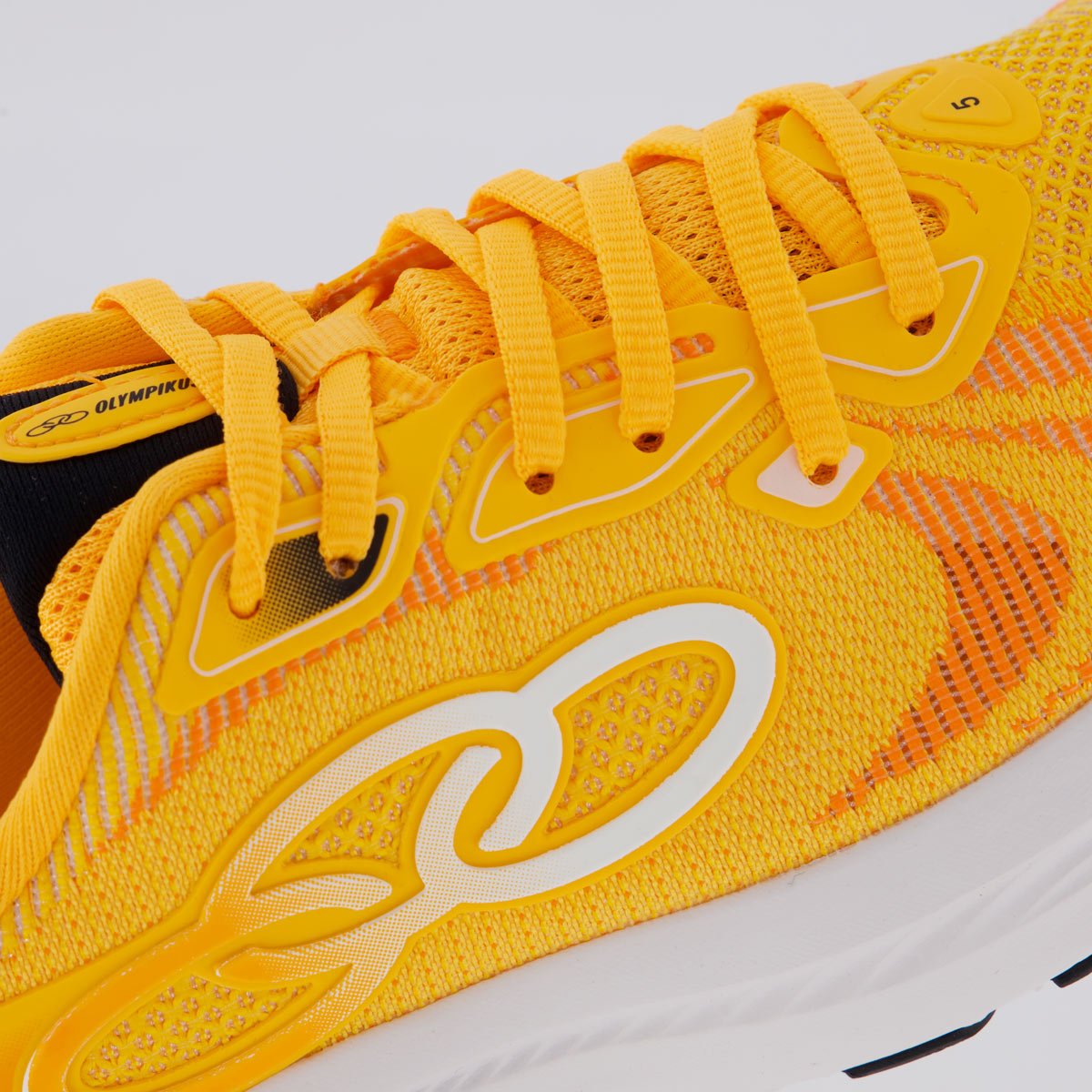 Tênis Olympikus Swift 5 Feminino Laranja Amarelo 7