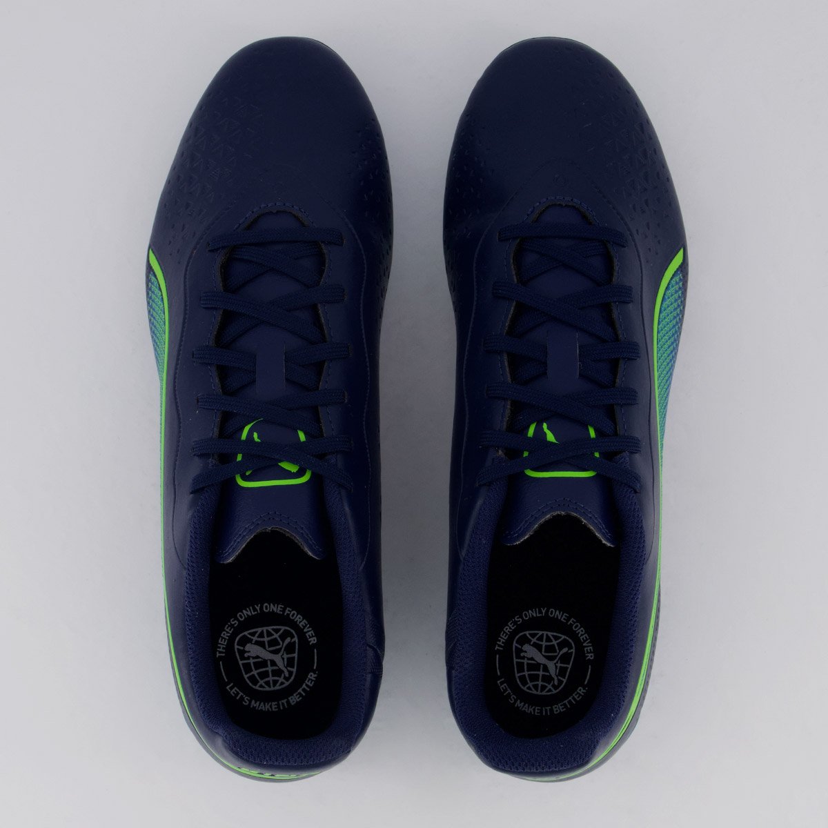 Chuteira Puma King Match Campo Marinho Azul Marinho 4