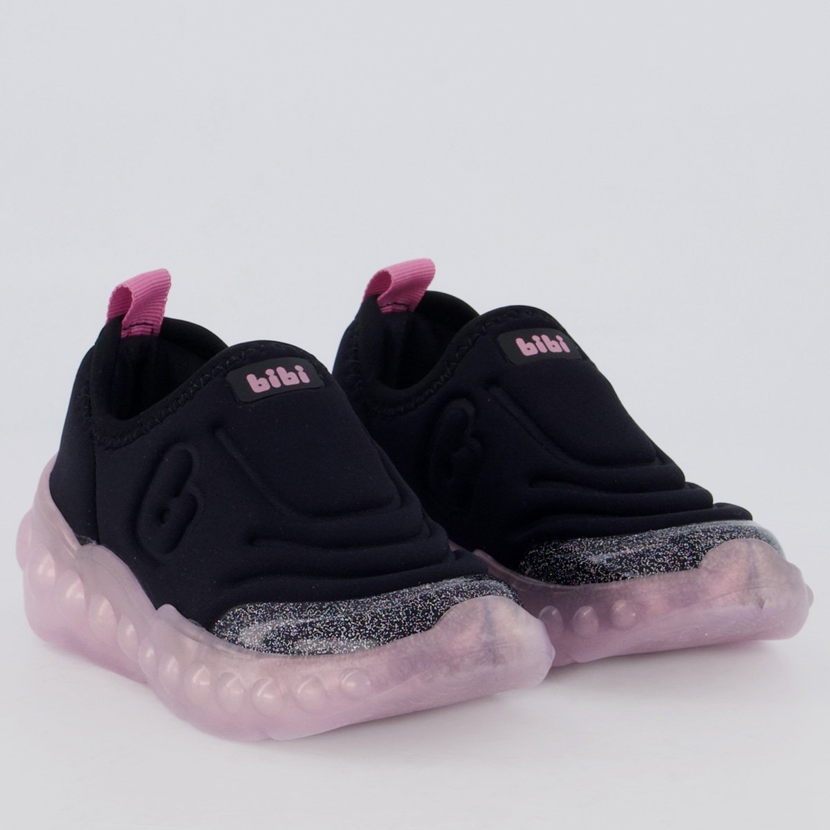 Tênis Bibi Roller Celebration 3.0 Infantil Preto e Rosa Preto/Rosa 2