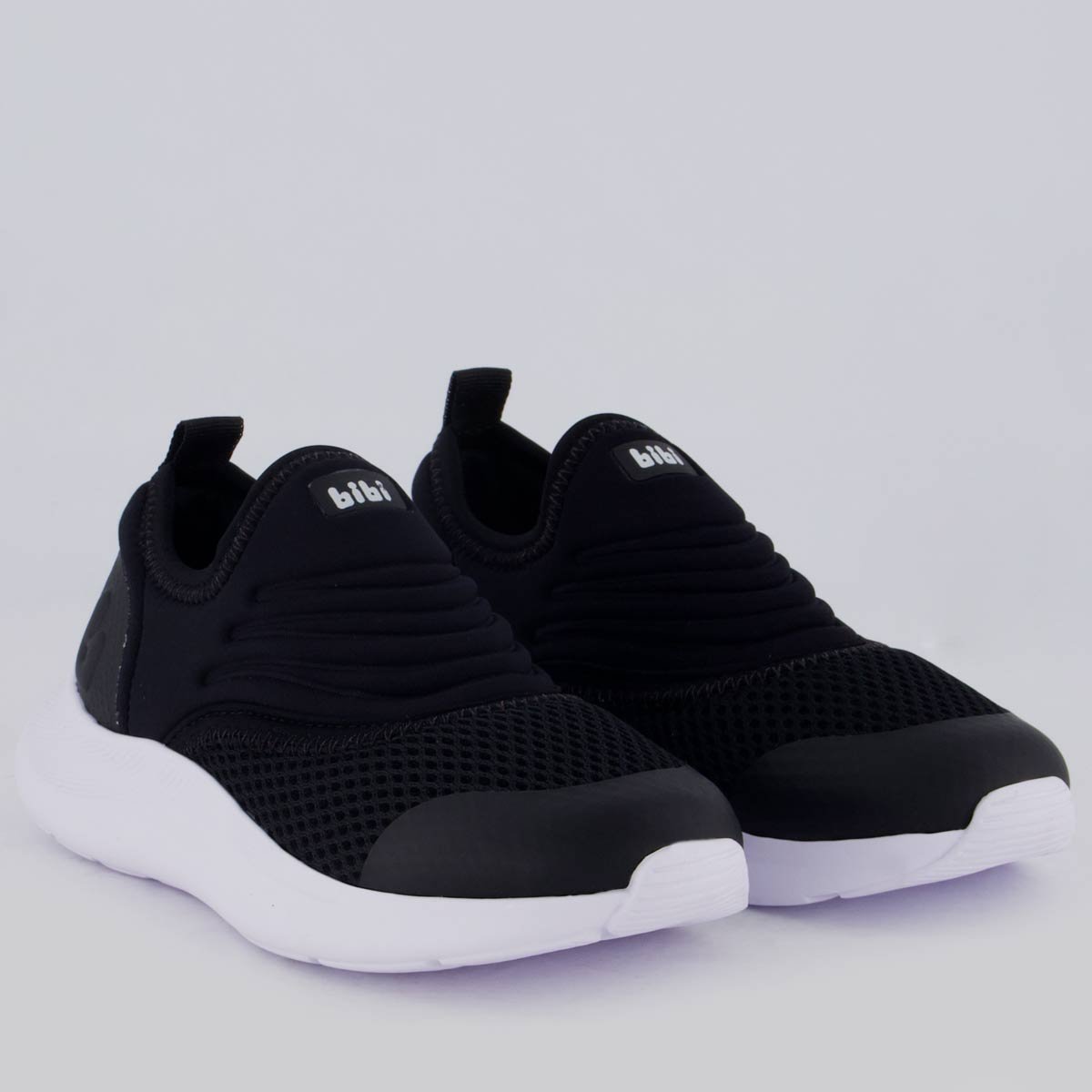 Tênis Bibi Action Juvenil Preto e Branco Preto/Branco 2