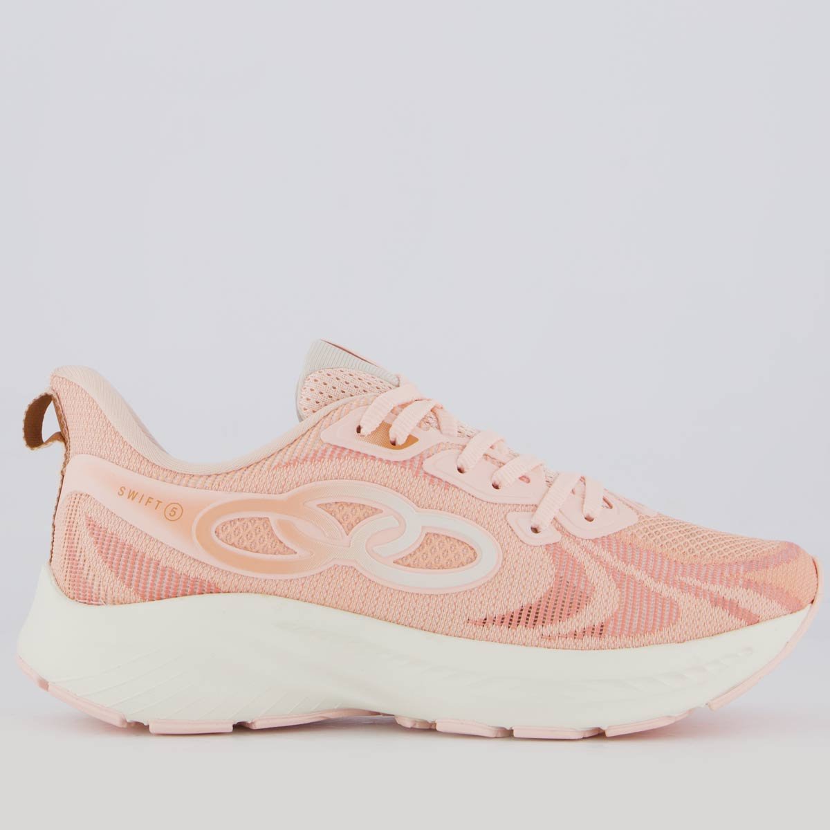 Tênis Olympikus Swift 5 Feminino Rosa Claro