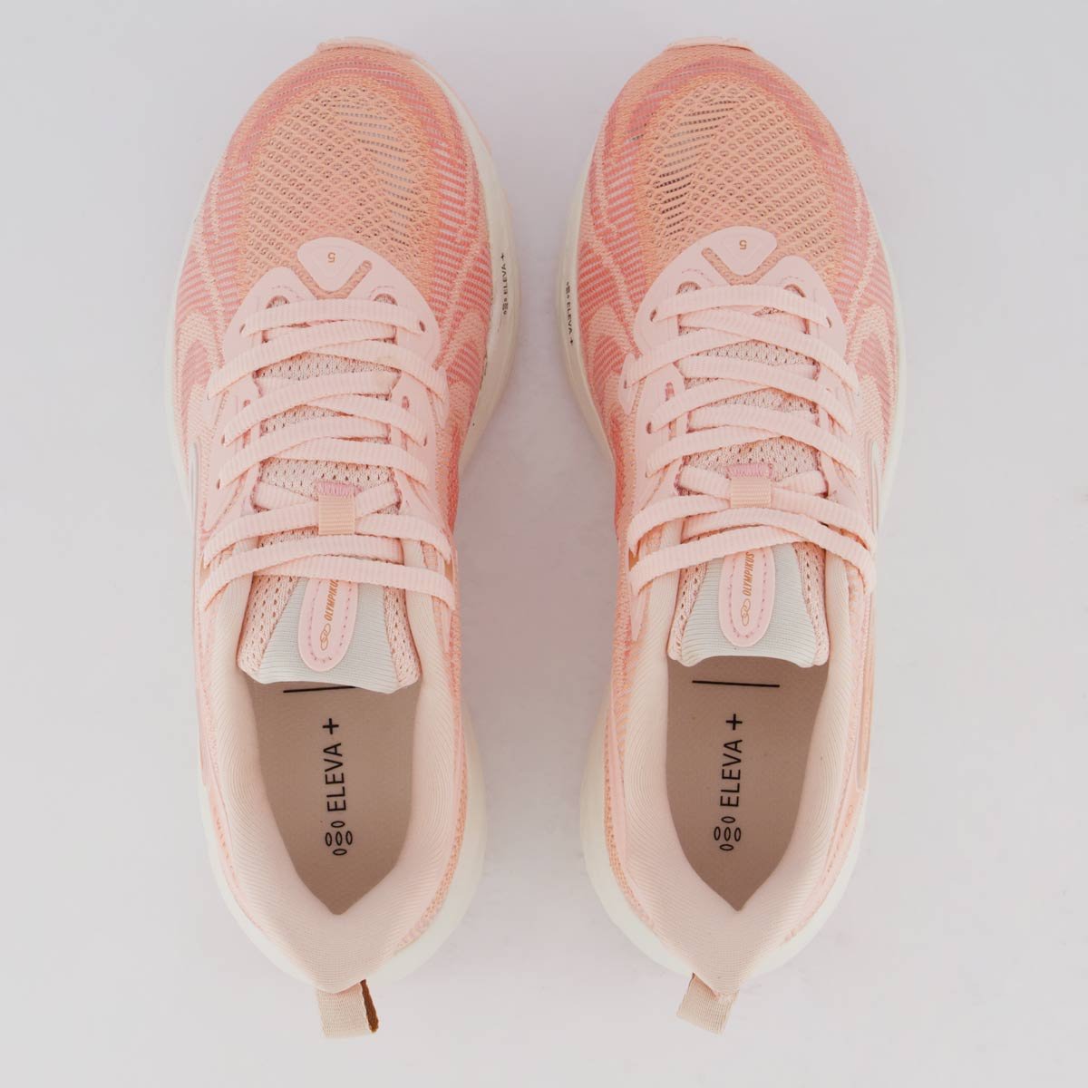 Tênis Olympikus Swift 5 Feminino Rosa Claro Salmão 4