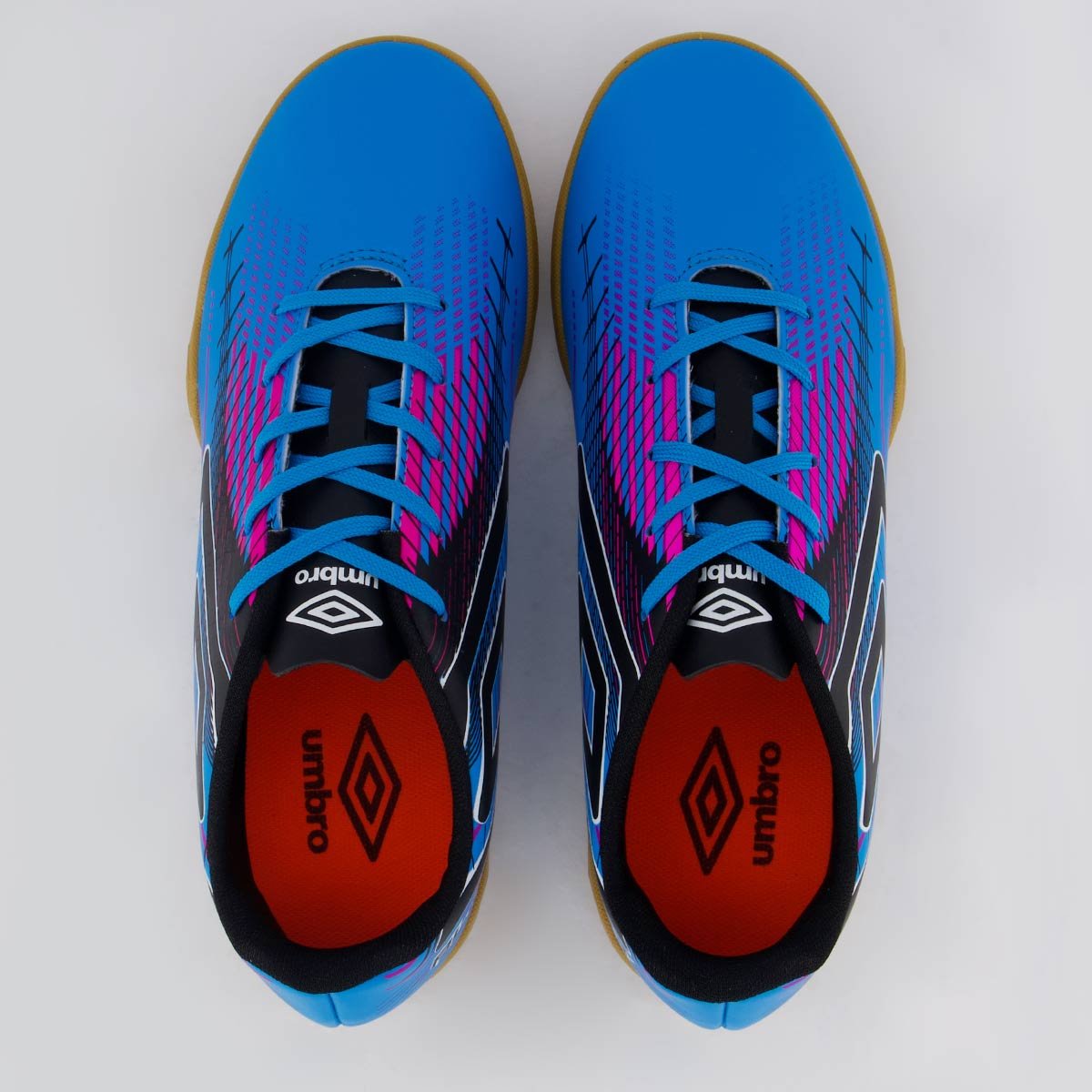 Chuteira Umbro Blast Futsal Azul e Rosa Azul/Rosa 4