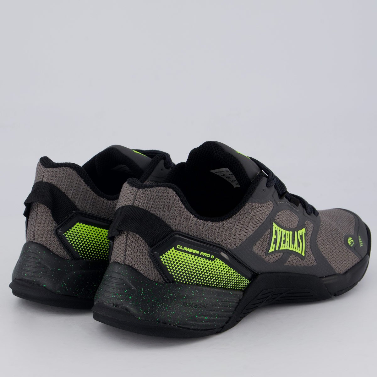 Tênis Everlast Climber Pro 3 Cinza e Verde Cinza/Verde 3
