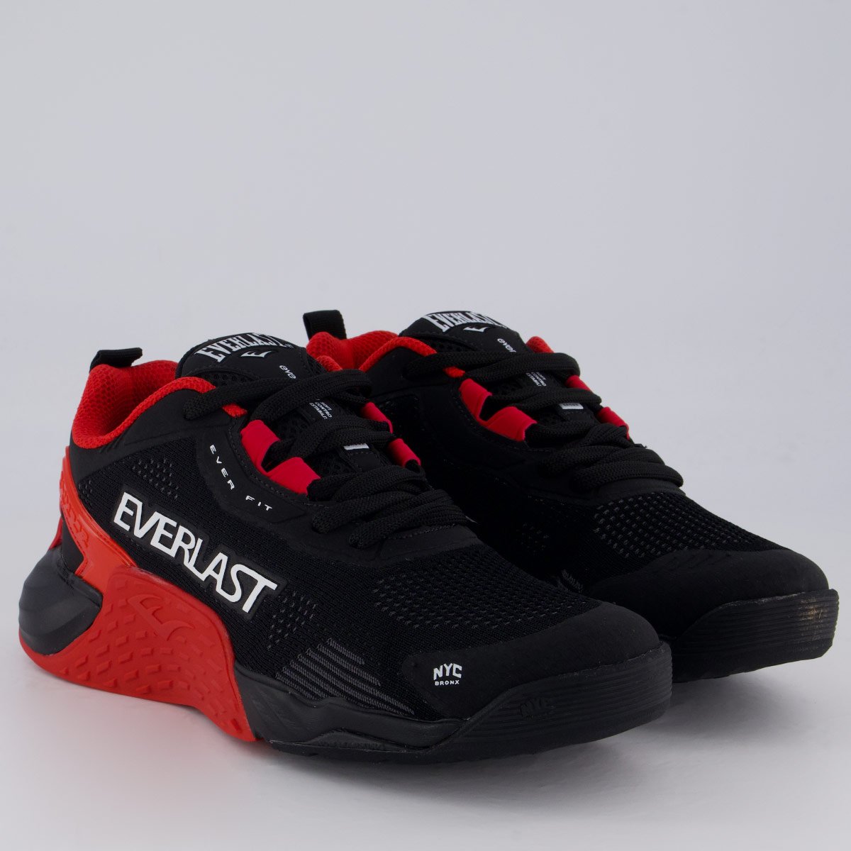 Tênis Everlast Climber Ultra Preto e Vermelho Vermelho 2