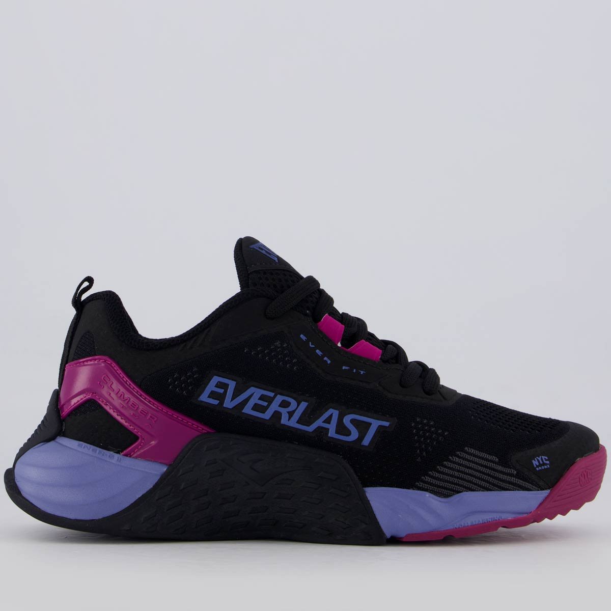 Tênis Everlast Climber Ultra Feminino Preto e Roxo