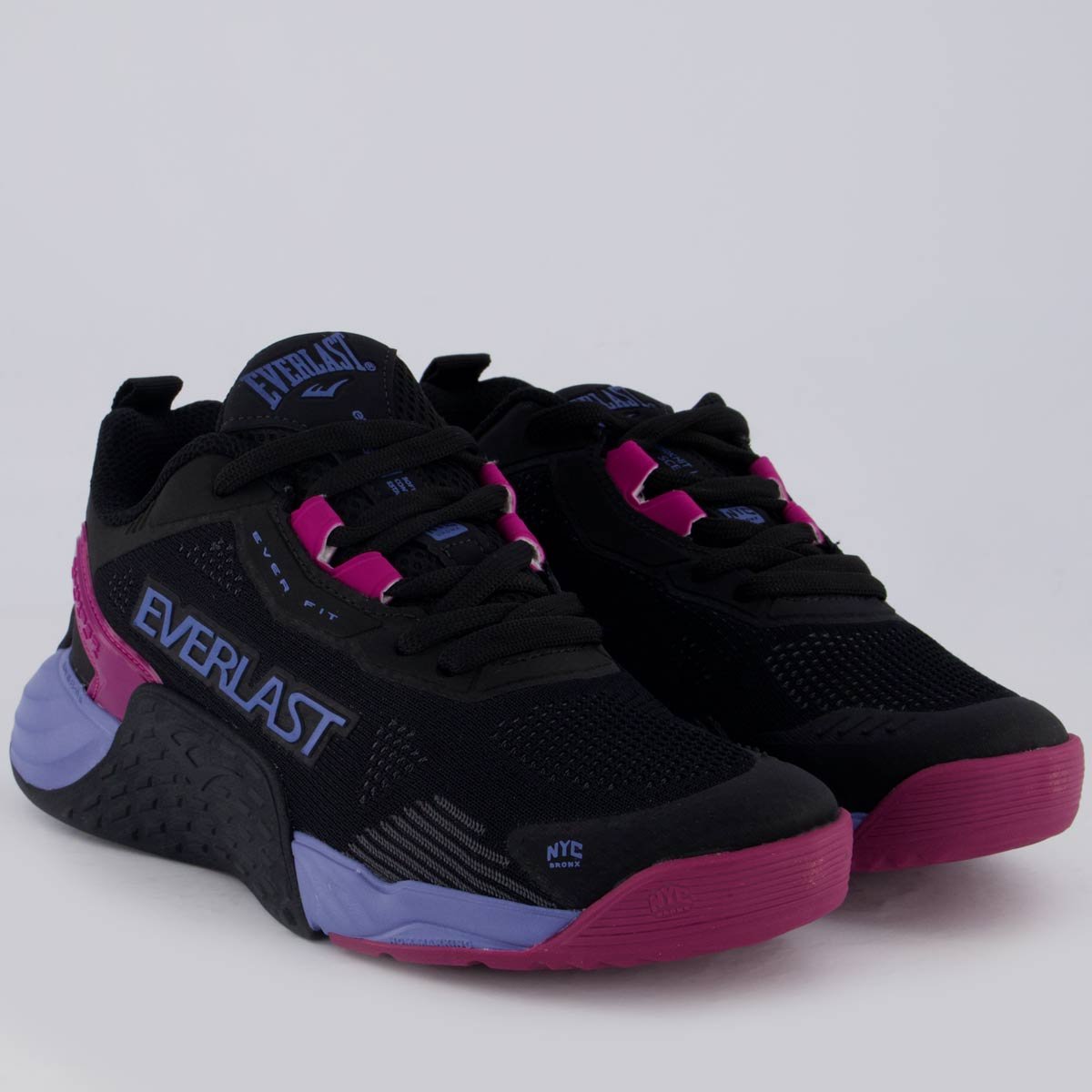Tênis Everlast Climber Ultra Feminino Preto e Roxo Preto/Roxo 2