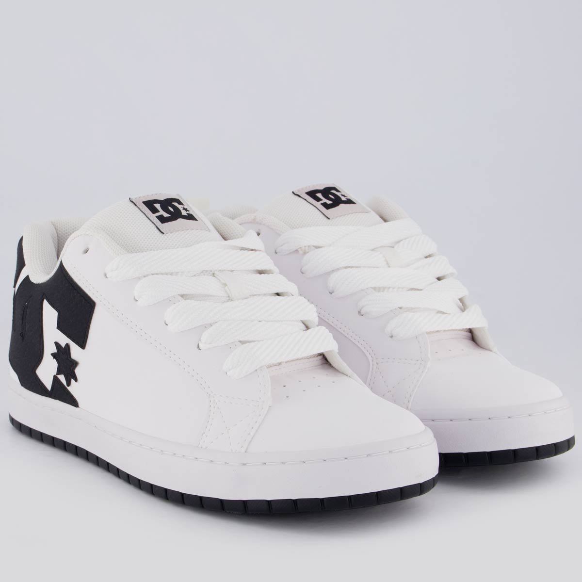 Tênis DC New Court Graffik SD Branco Branco 2