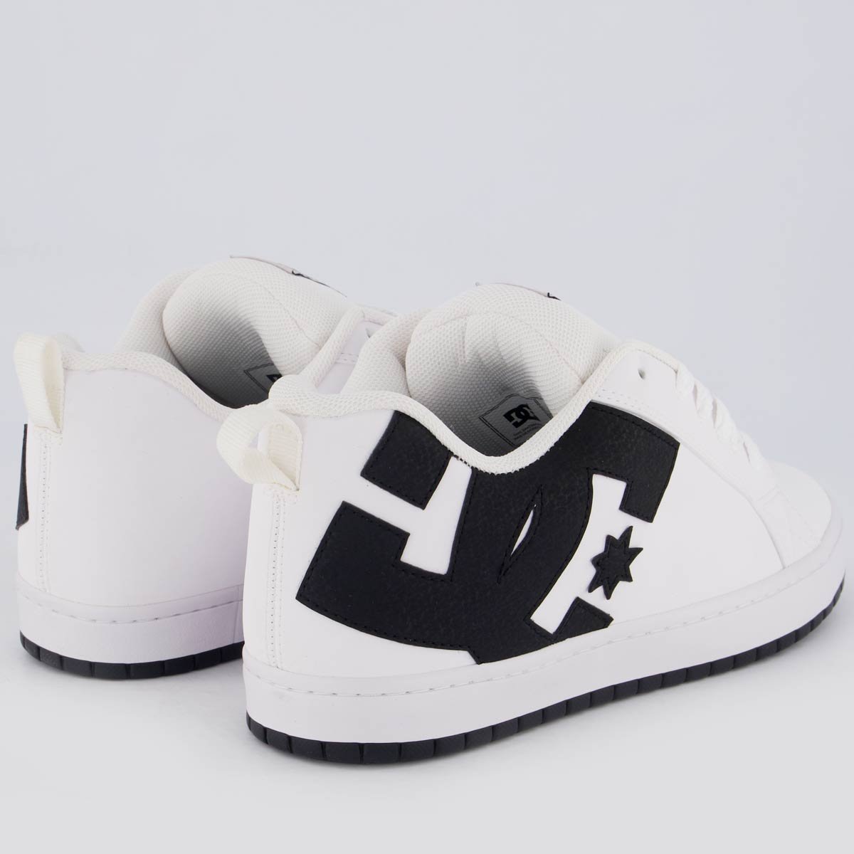 Tênis DC New Court Graffik SD Branco Branco 3