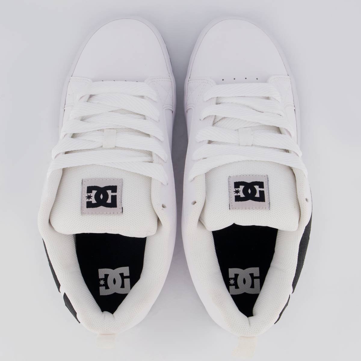 Tênis DC New Court Graffik SD Branco Branco 4