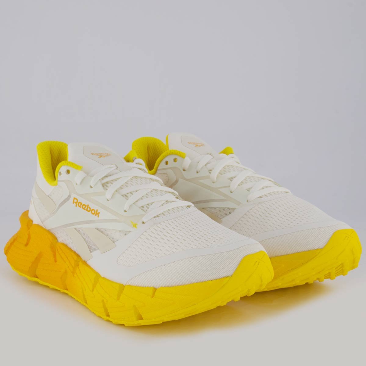 Tênis Reebok Floatzig 1 Branco e Amarelo Branco/Amarelo 2