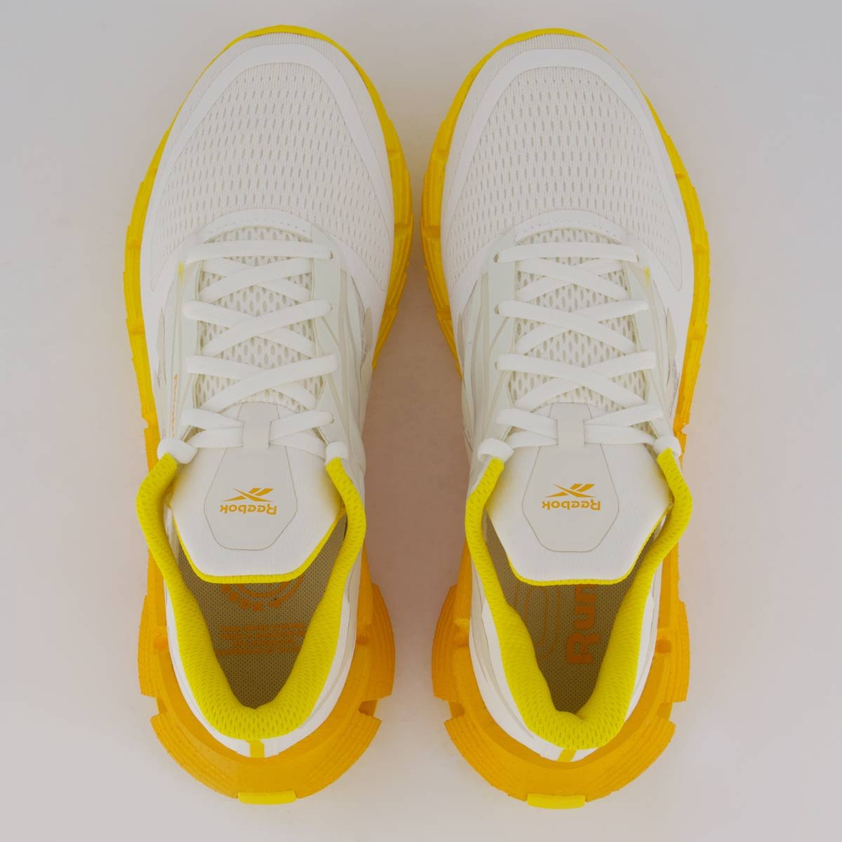 Tênis Reebok Floatzig 1 Branco e Amarelo Branco/Amarelo 4