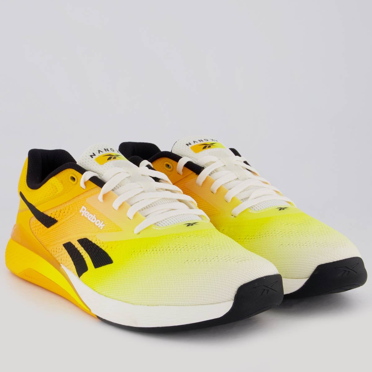 Tênis Reebok Nano X5 Amarelo e Laranja Amarelo 2