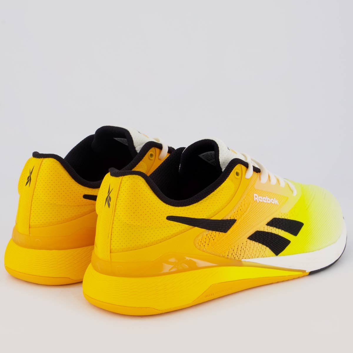 Tênis Reebok Nano X5 Amarelo e Laranja Amarelo 3