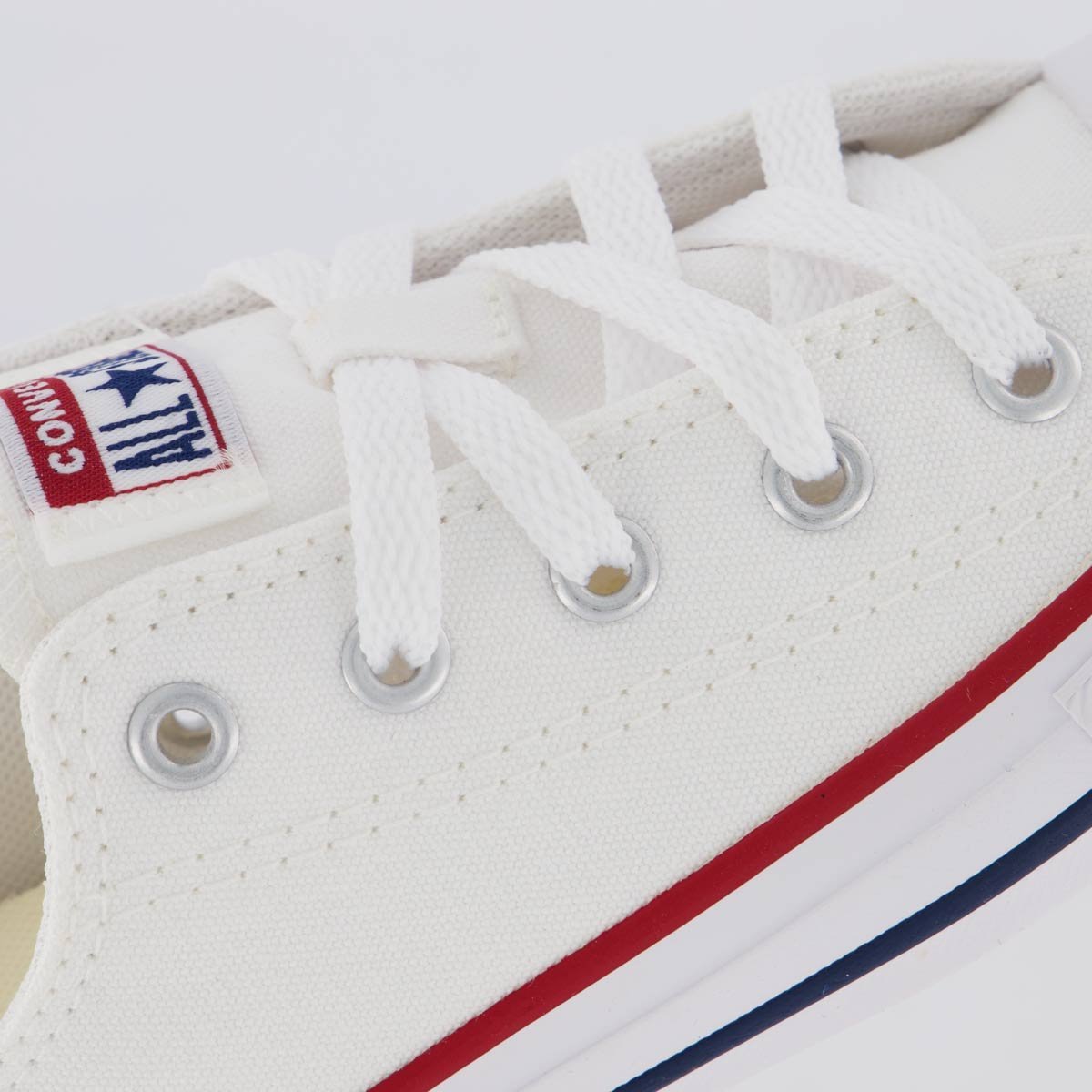Tênis Converse All Star Chuck Taylor Infantil Bran Branco 7