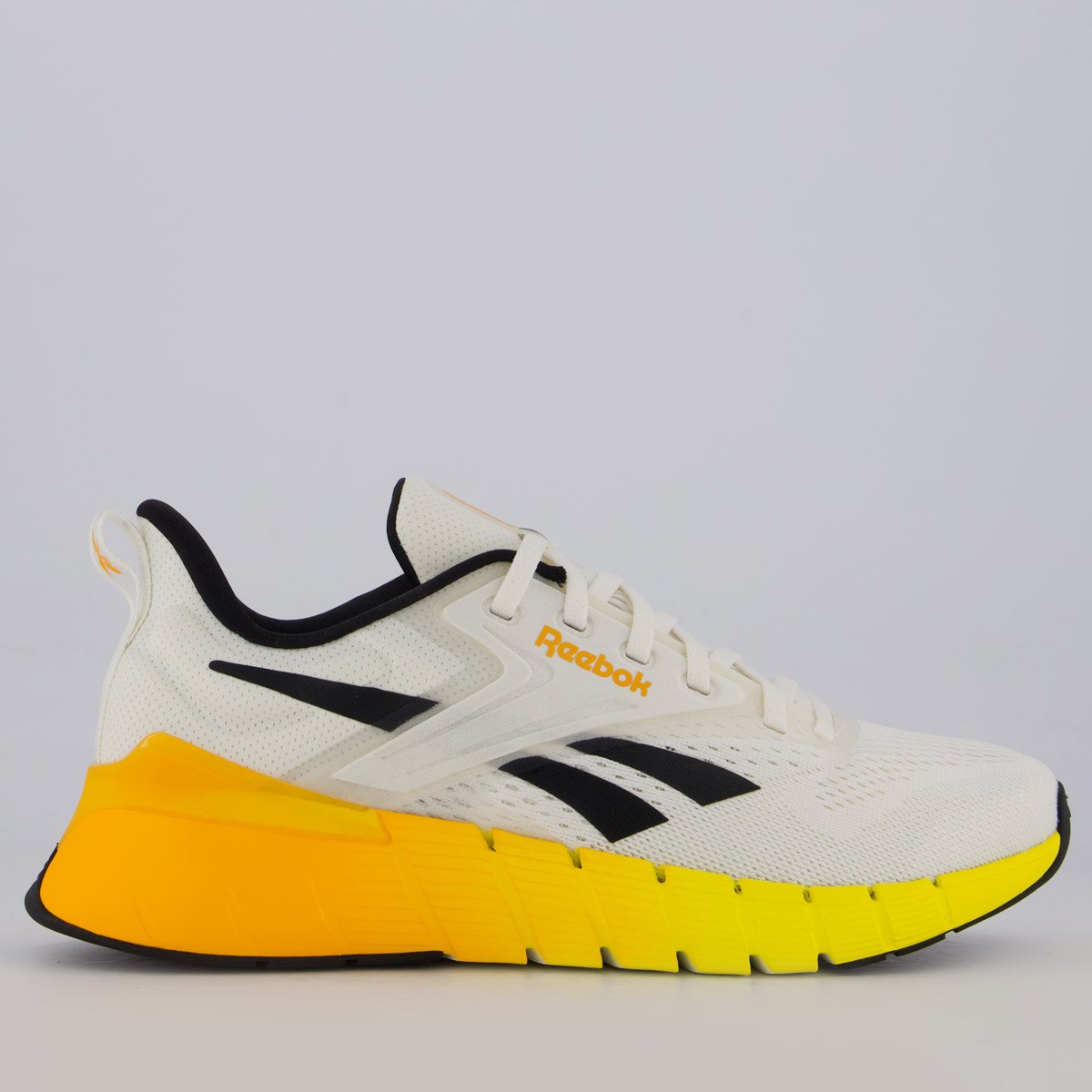 Tênis Reebok Nano Gym Branco e Amarelo