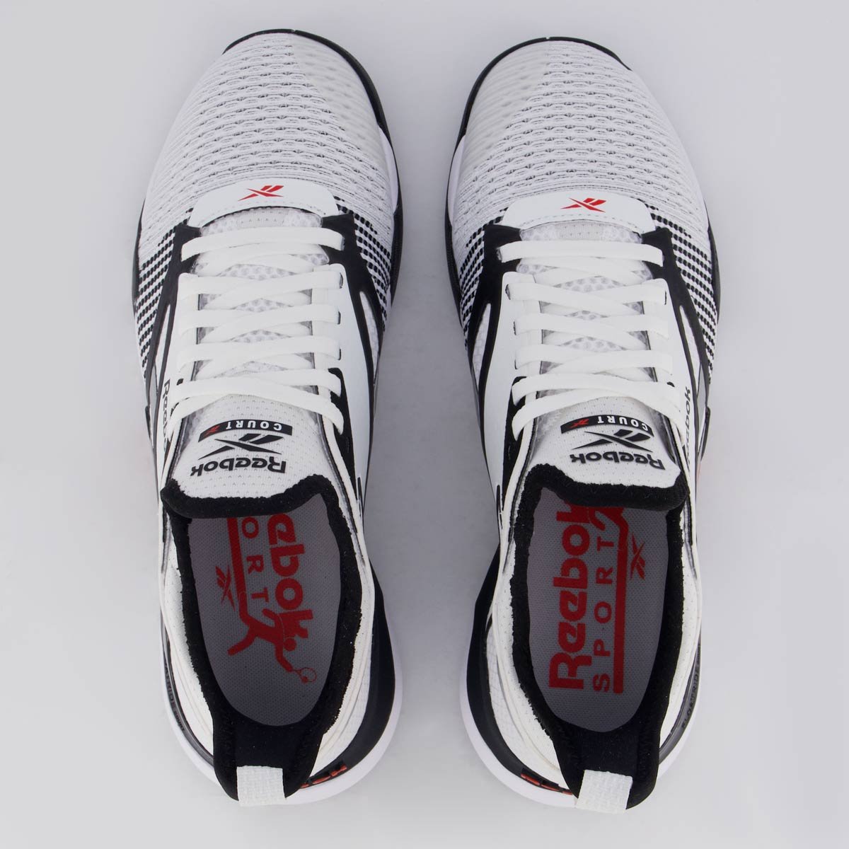 Tênis Reebok Nano Court U Branco e Preto Branco/Preto 4