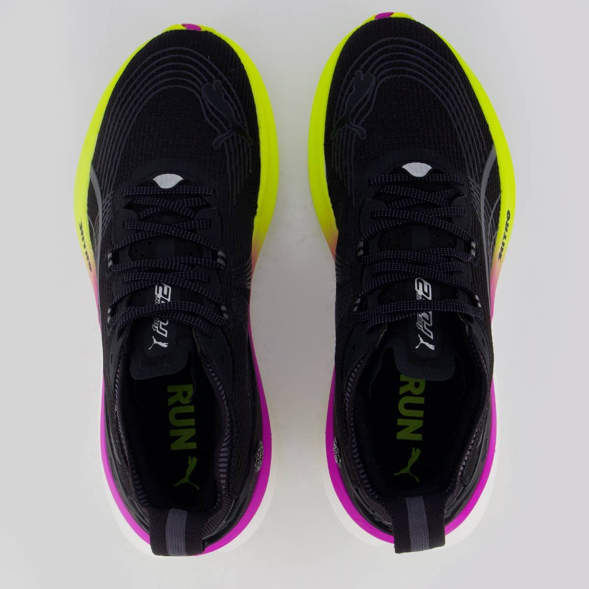 Tênis Puma Forever Run Nitro 2 Preto Preto 6