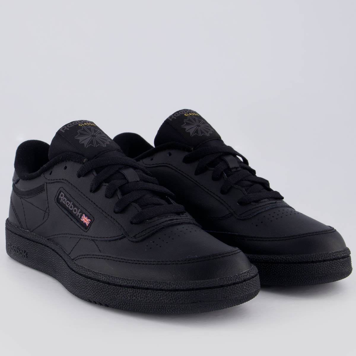 Tênis Reebok CLUBE C 85 Preto Preto 2