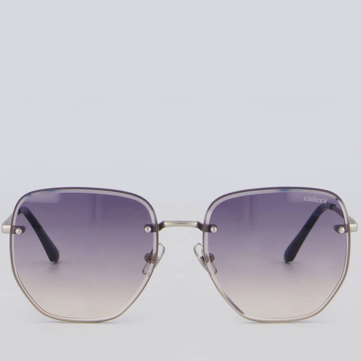 Óculos de Sol Colcci C0227 Prata e Azul Prata/Azul 2