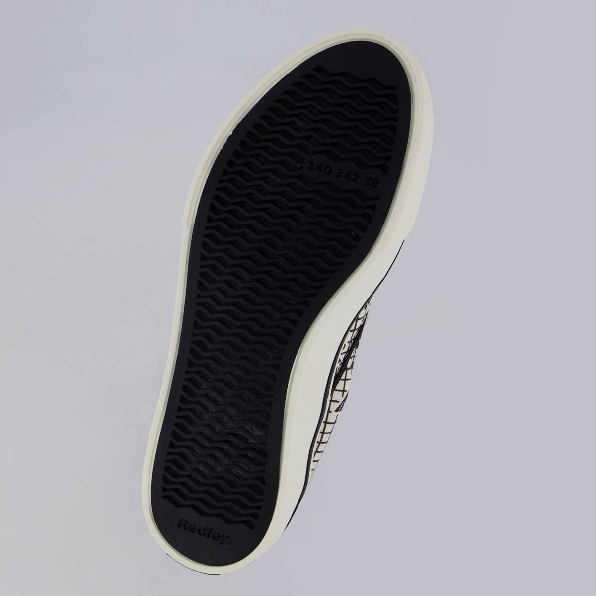 Tênis Redley Slip On Estampado Preto e Branco Preto/Branco 5