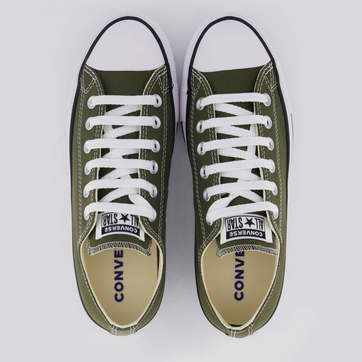 Tênis Converse All Star Chuck Taylor Verde Oliva Verde 4