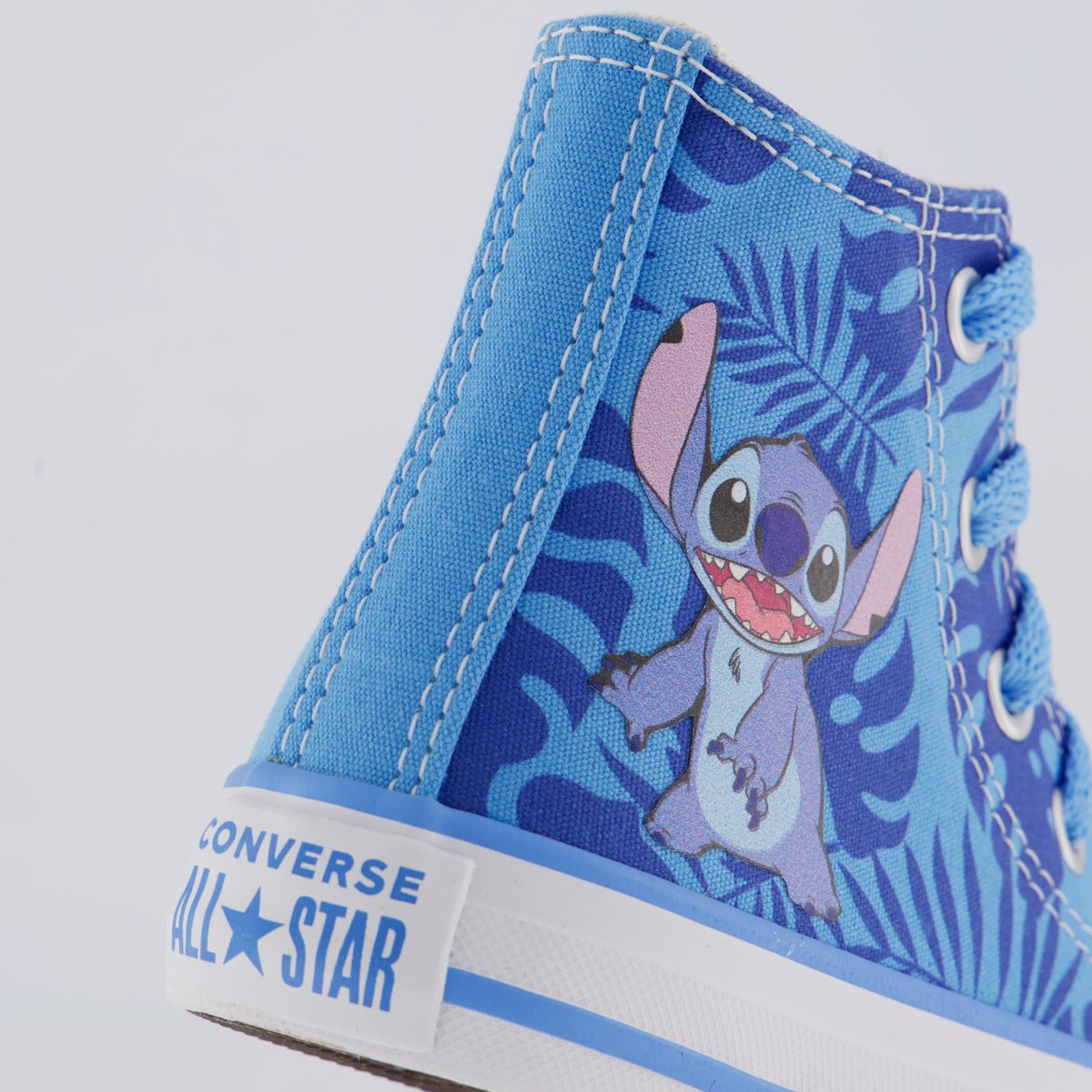 Tênis Converse All Star Chuck Taylor Stitch Cano Alto Infantil Azul Azul 7