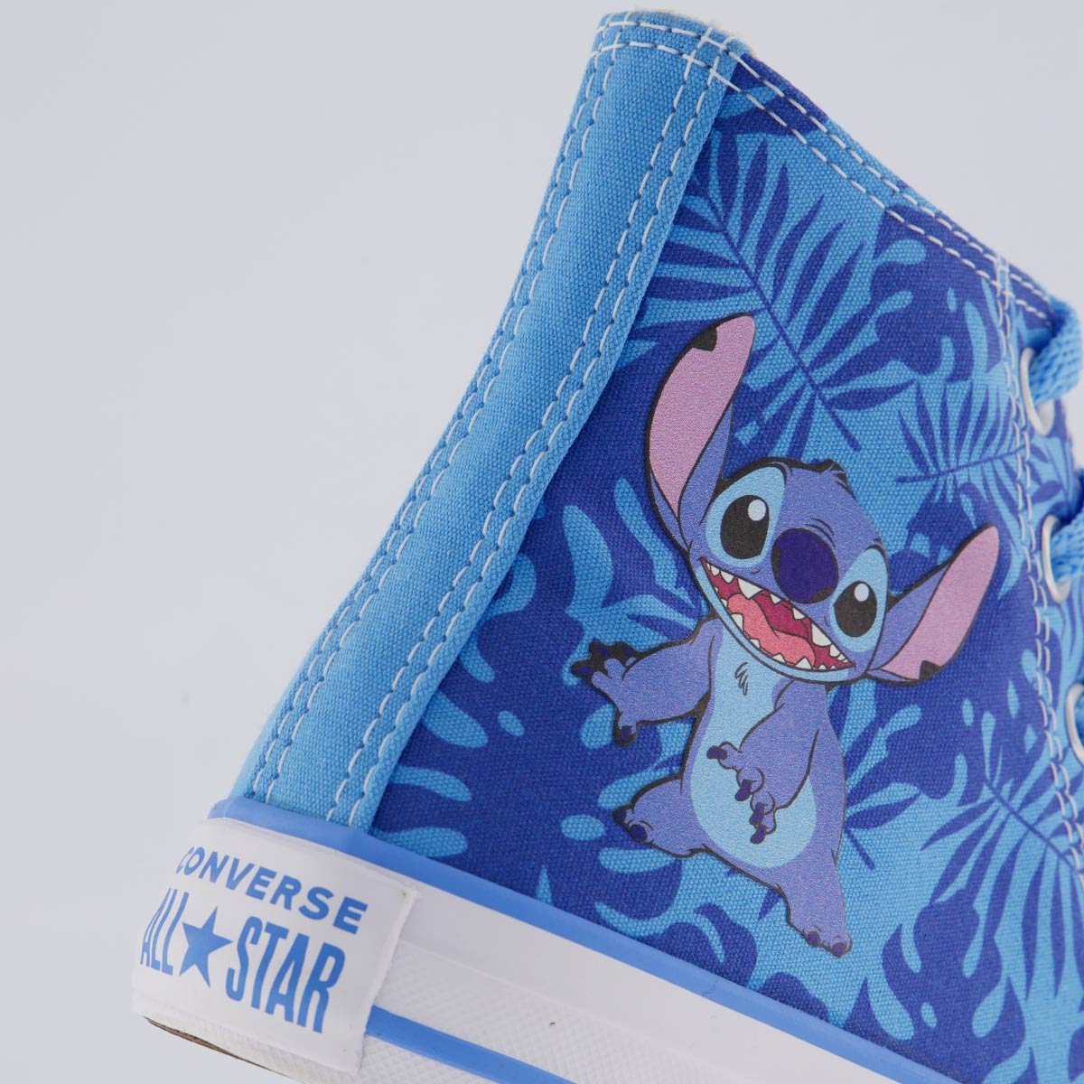 Tênis Converse All Star Chuck Taylor Stitch Cano Alto Juvenil Azul Azul 7