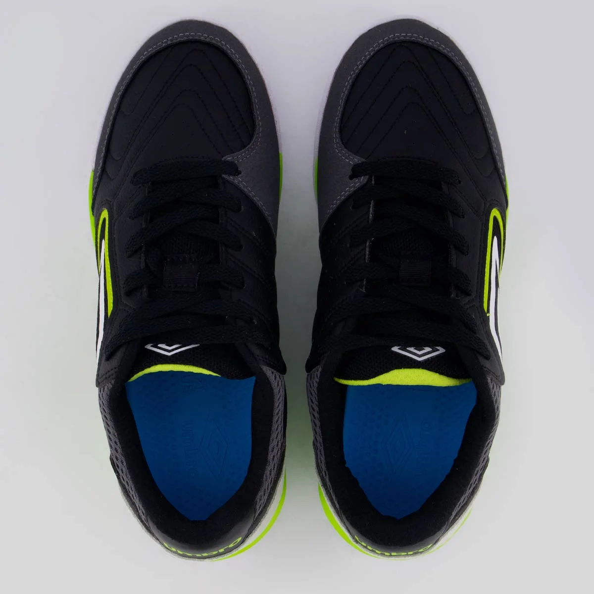 Chuteira Umbro Pro Challenge Uptake Futsal Preta e Verde Preto/Verde 4