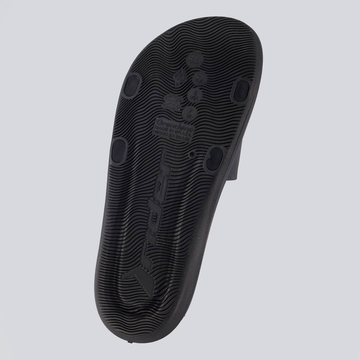Chinelo Slide Rider Feel Preto e Verde Preto/Verde 5