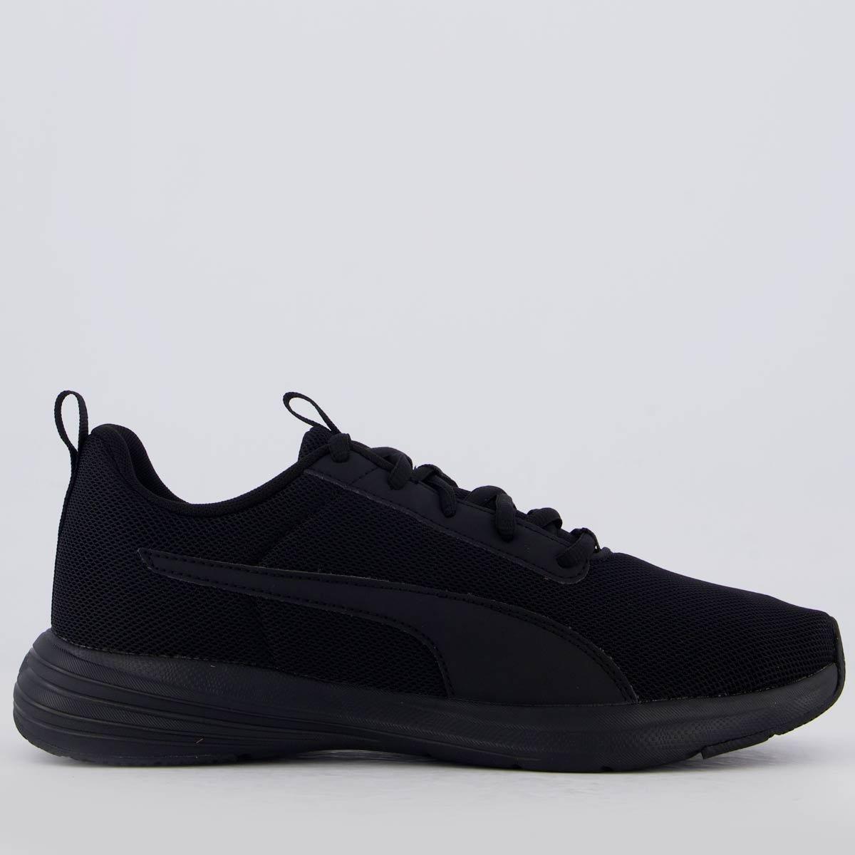 Tênis Puma Rickie Runner Feminino All Black Preto 1