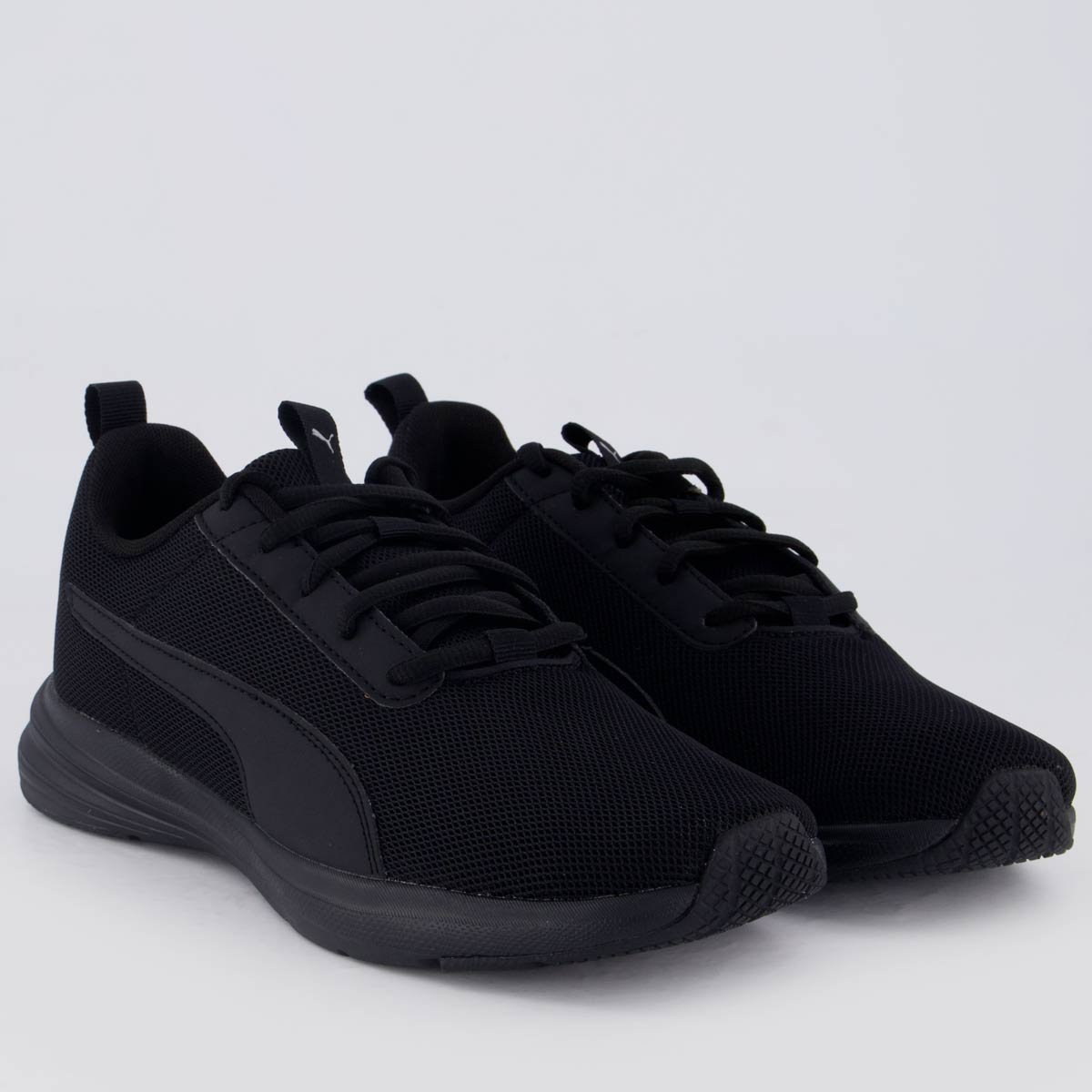 Tênis Puma Rickie Runner Feminino All Black Preto 2