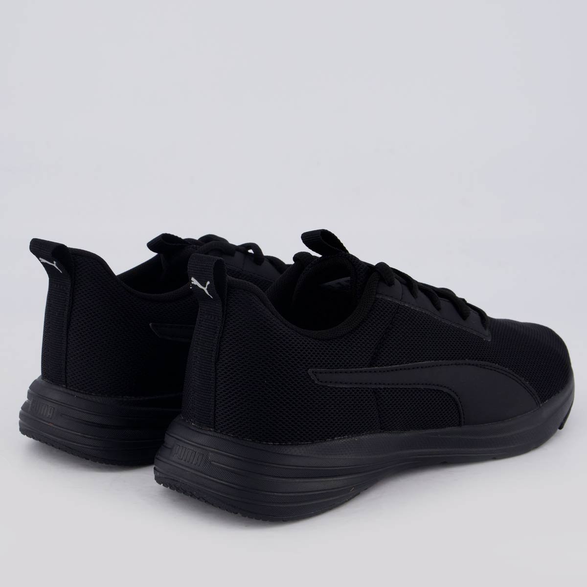 Tênis Puma Rickie Runner Feminino All Black Preto 3