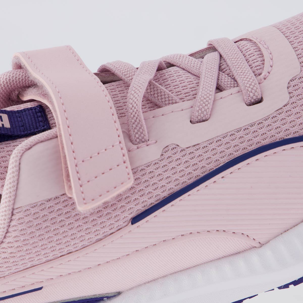 Tênis Puma Flyer 3 Juvenil Rosa e Marinho Rosa 7