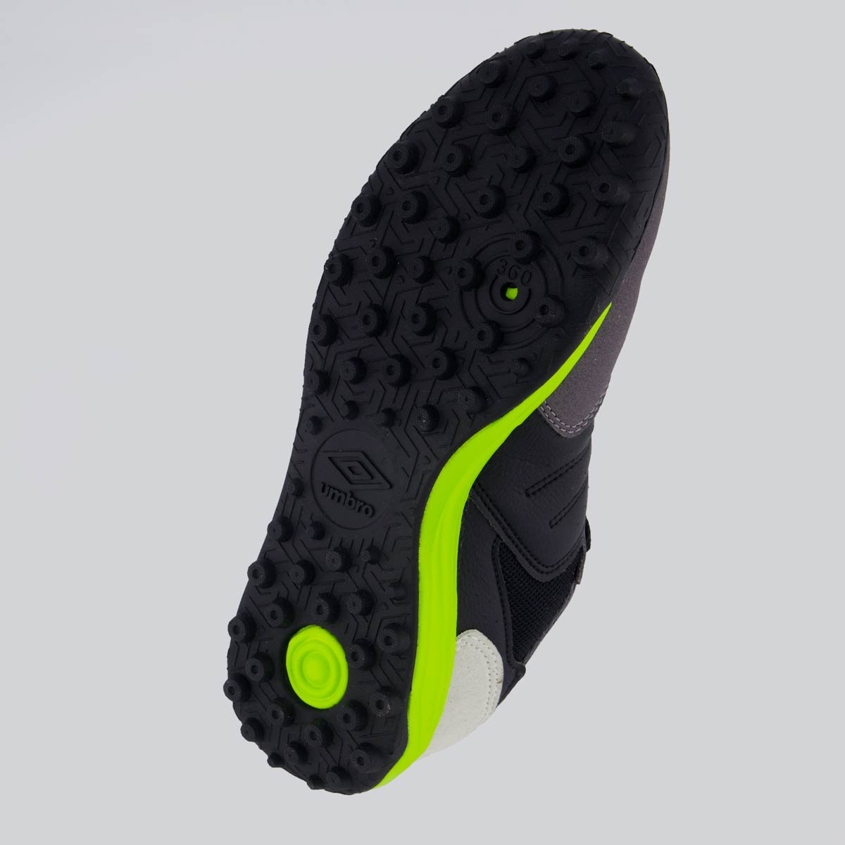 Chuteira Umbro Pro Challenge Uptake Society Preta e Verde Preto/Verde 5