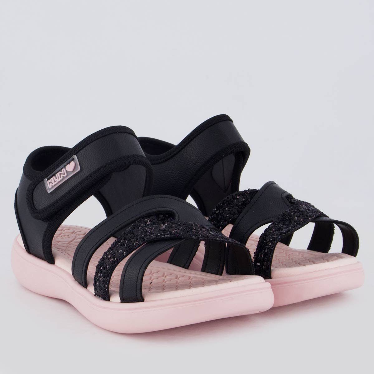 Papete Klin Jujuba Infantil Preto e Rosa Preto/Rosa 2