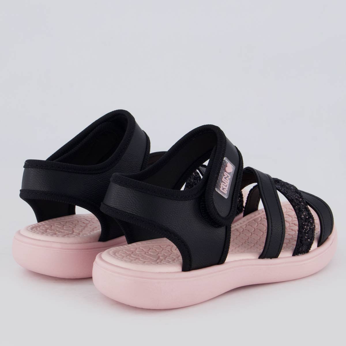 Papete Klin Jujuba Infantil Preto e Rosa Preto/Rosa 3