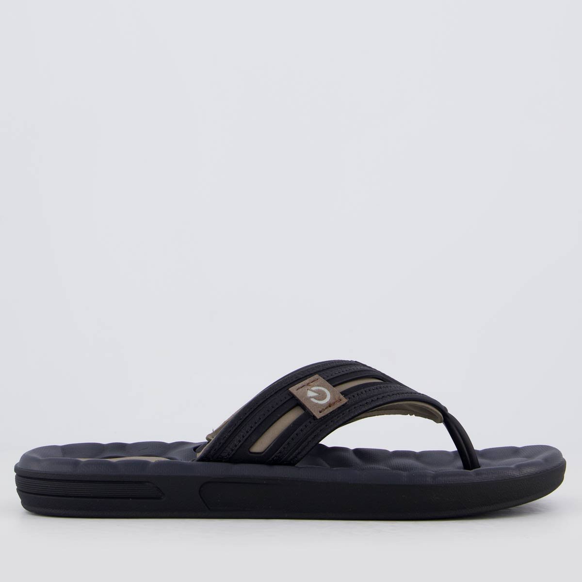 Chinelo Cartago Egeu IV Cinza e Preto Cinza/Preto 2