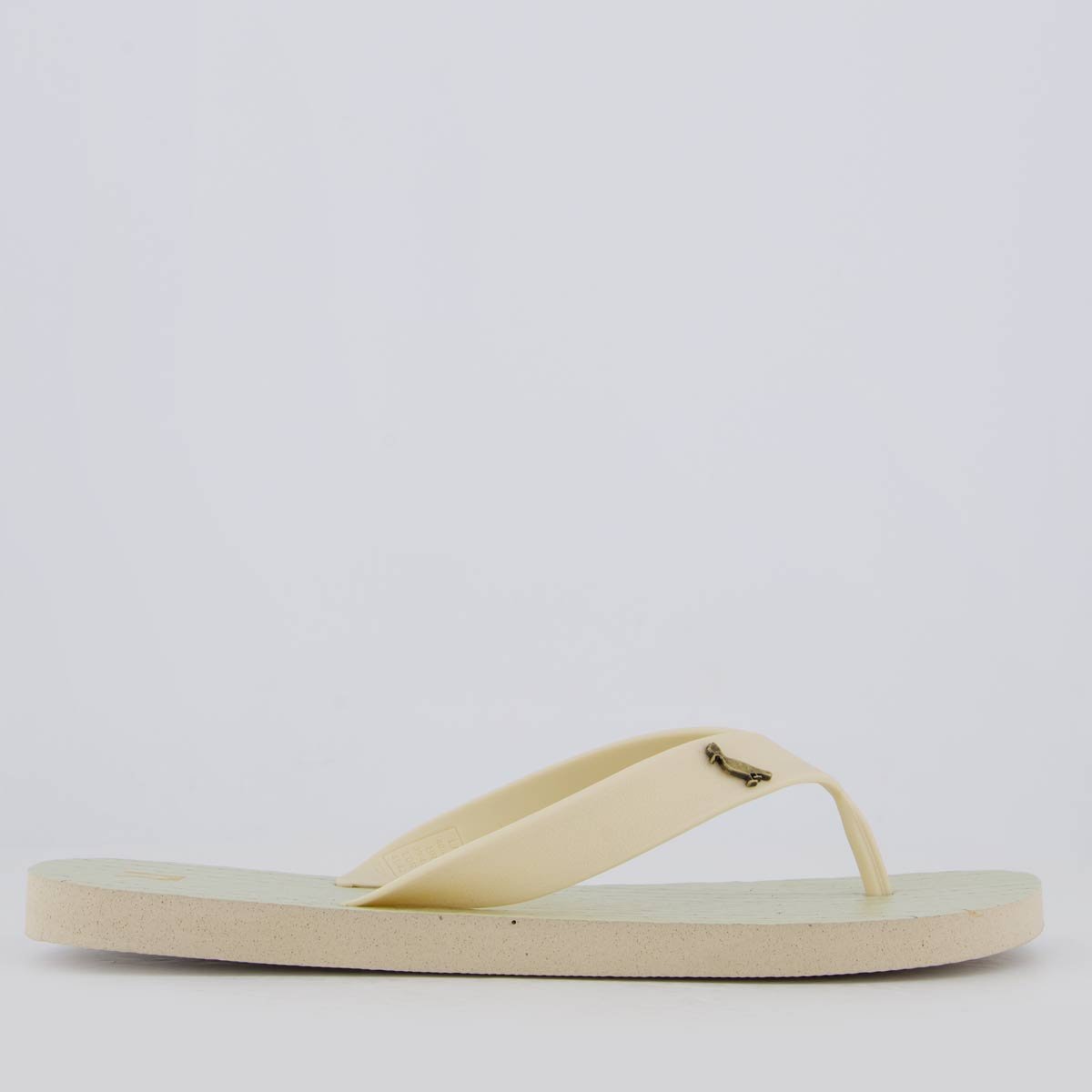 Chinelo Reserva Listras Bege Bege 2