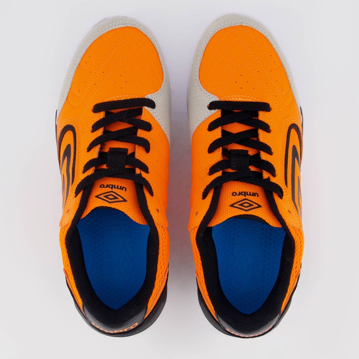 Chuteira Umbro Pro Challenge Uptake Futsal Laranja e Preta Laranja/Preto 4