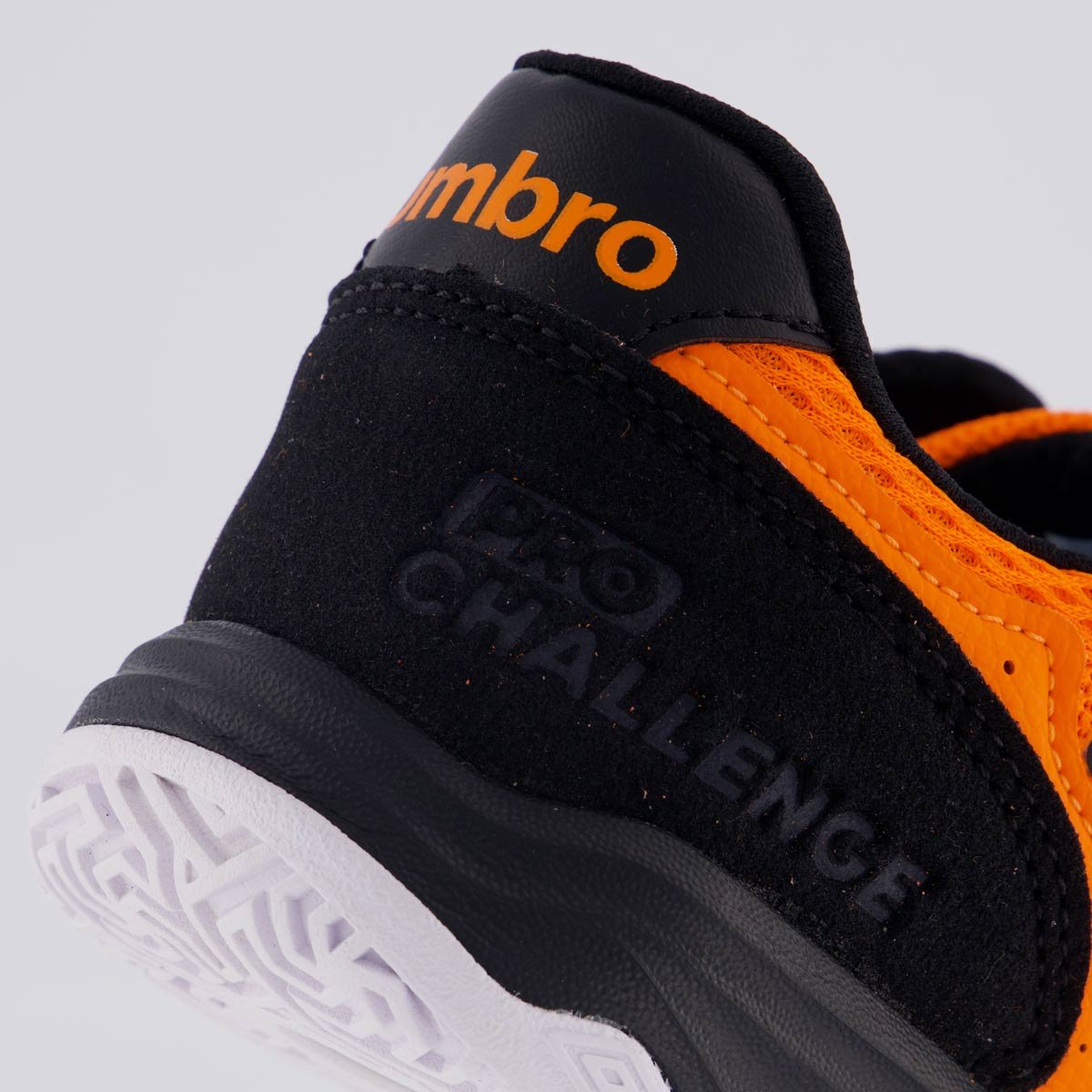 Chuteira Umbro Pro Challenge Uptake Futsal Laranja e Preta Laranja/Preto 6