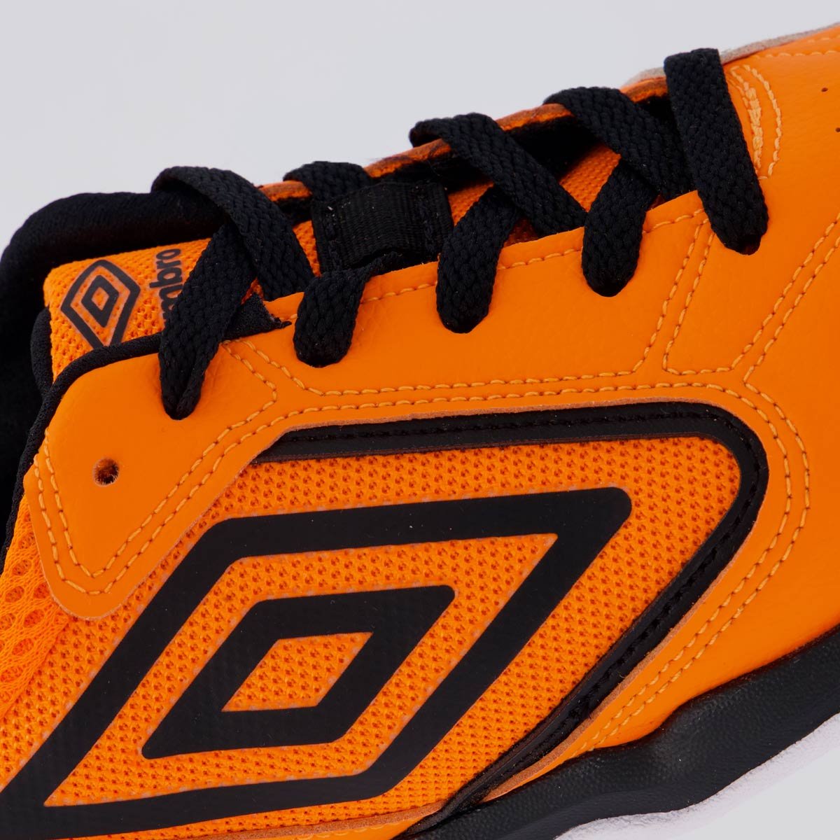 Chuteira Umbro Pro Challenge Uptake Futsal Laranja e Preta Laranja/Preto 7
