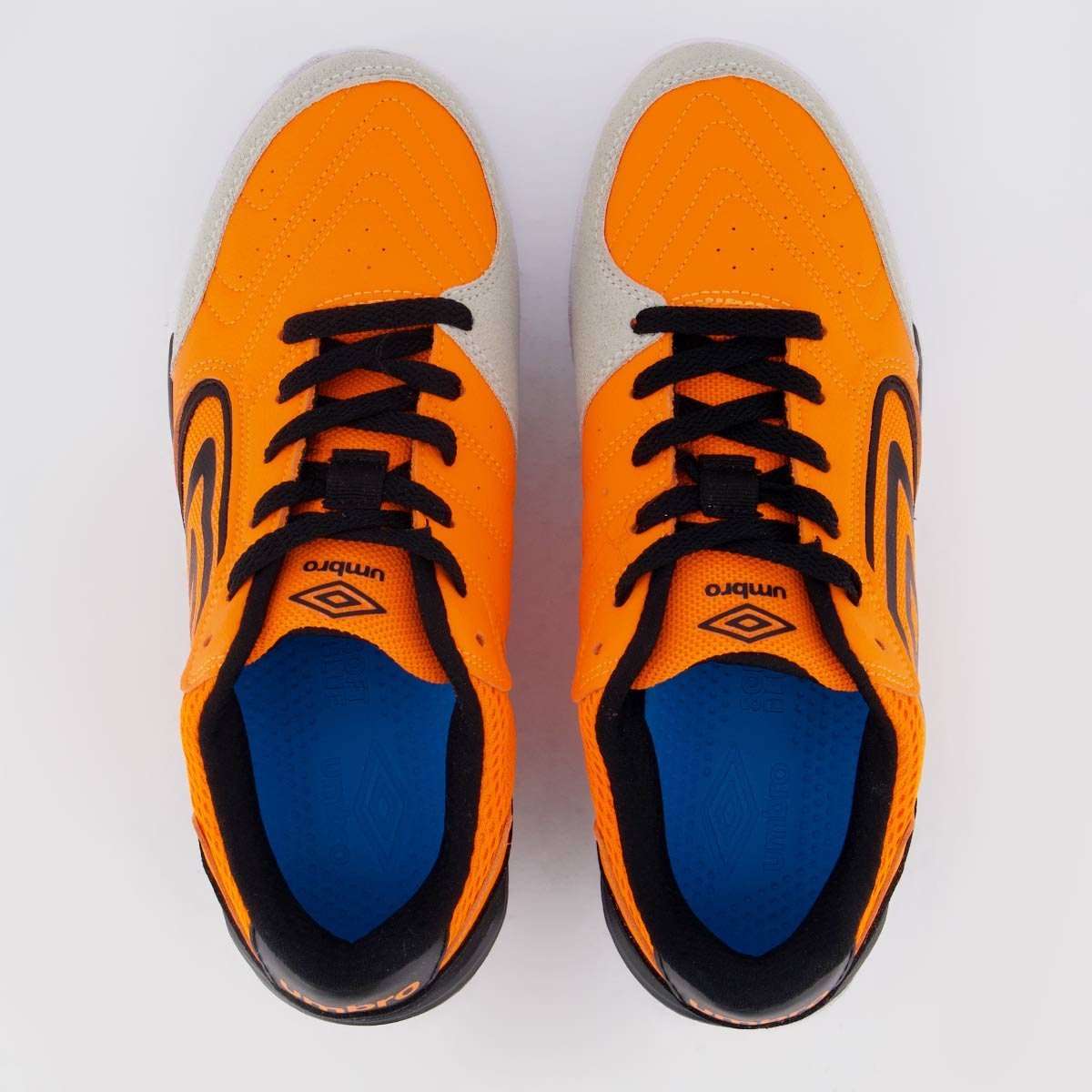 Chuteira Umbro Pro Challenge Uptake Futsal Laranja e Preta Laranja/Preto 4