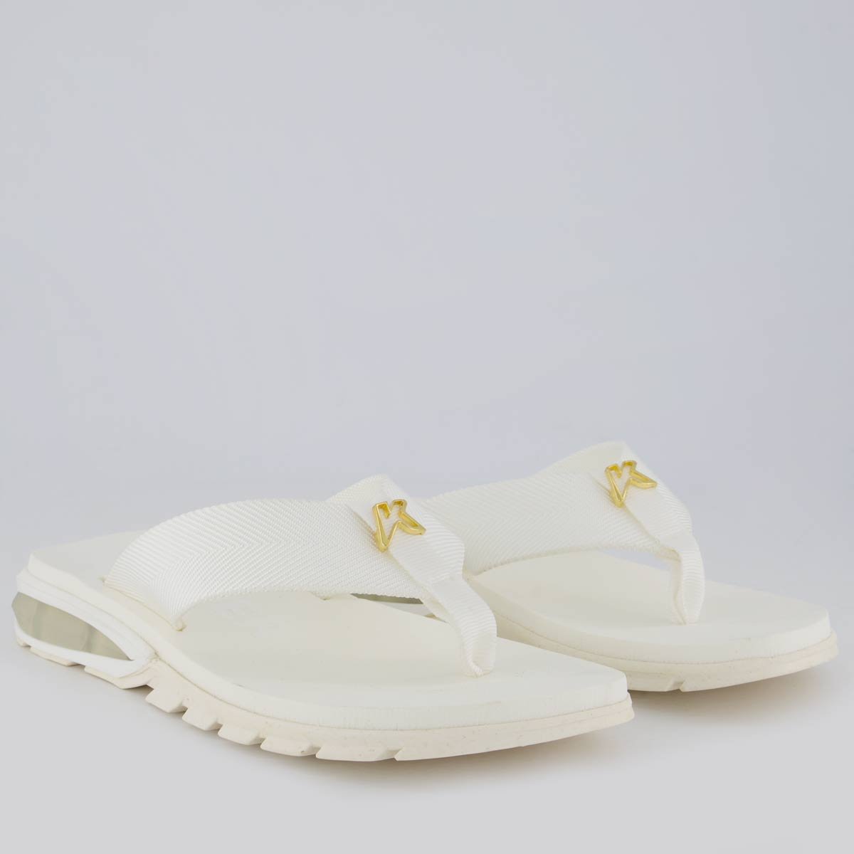Chinelo Kenner Orak Branco Branco 3