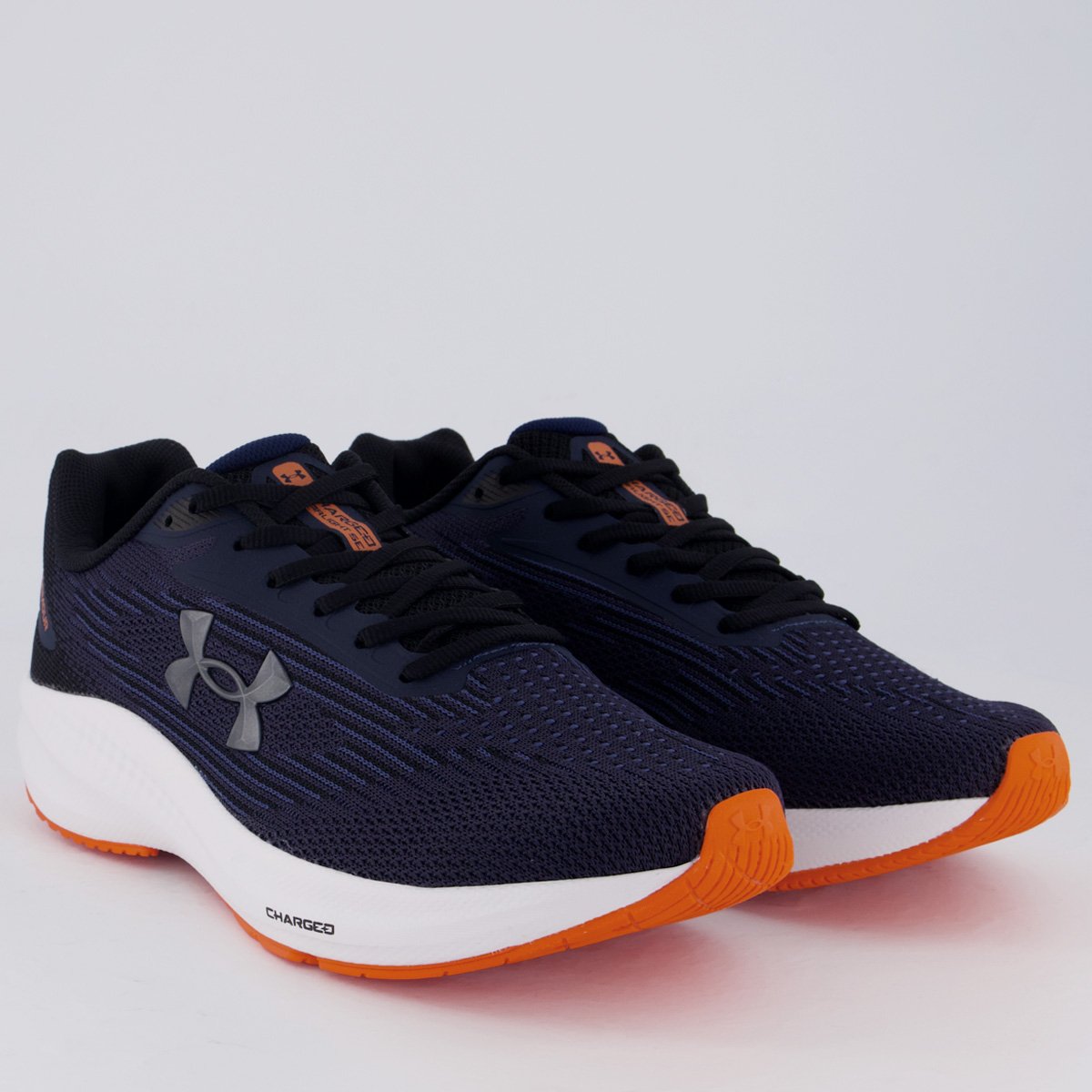 Tênis Under Armour Charged Starlight SE Marinho e Laranja Marinho/Laranja 2