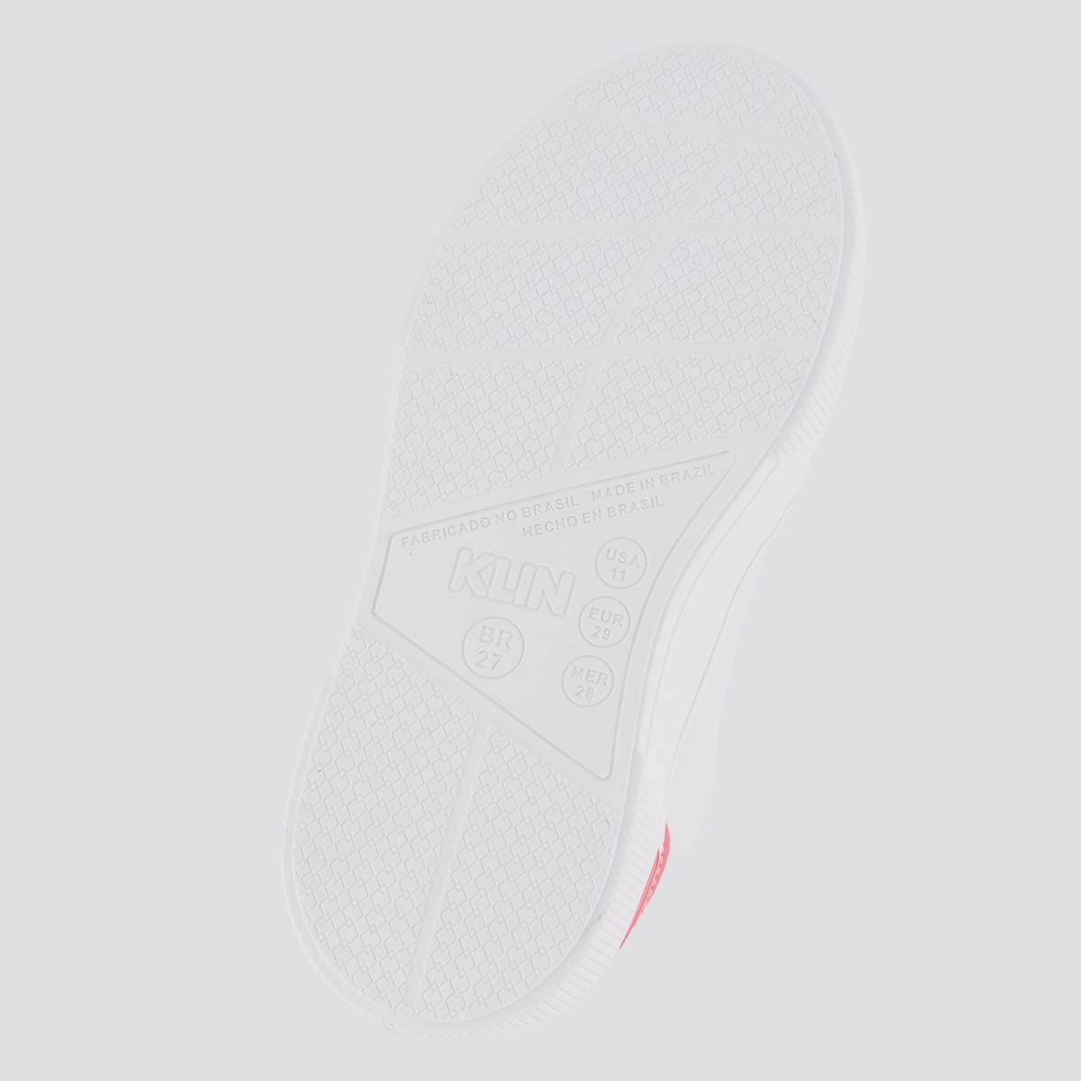 Tênis Klin Sky Coração Infantil Branco e Rosa Branco/Rosa 5