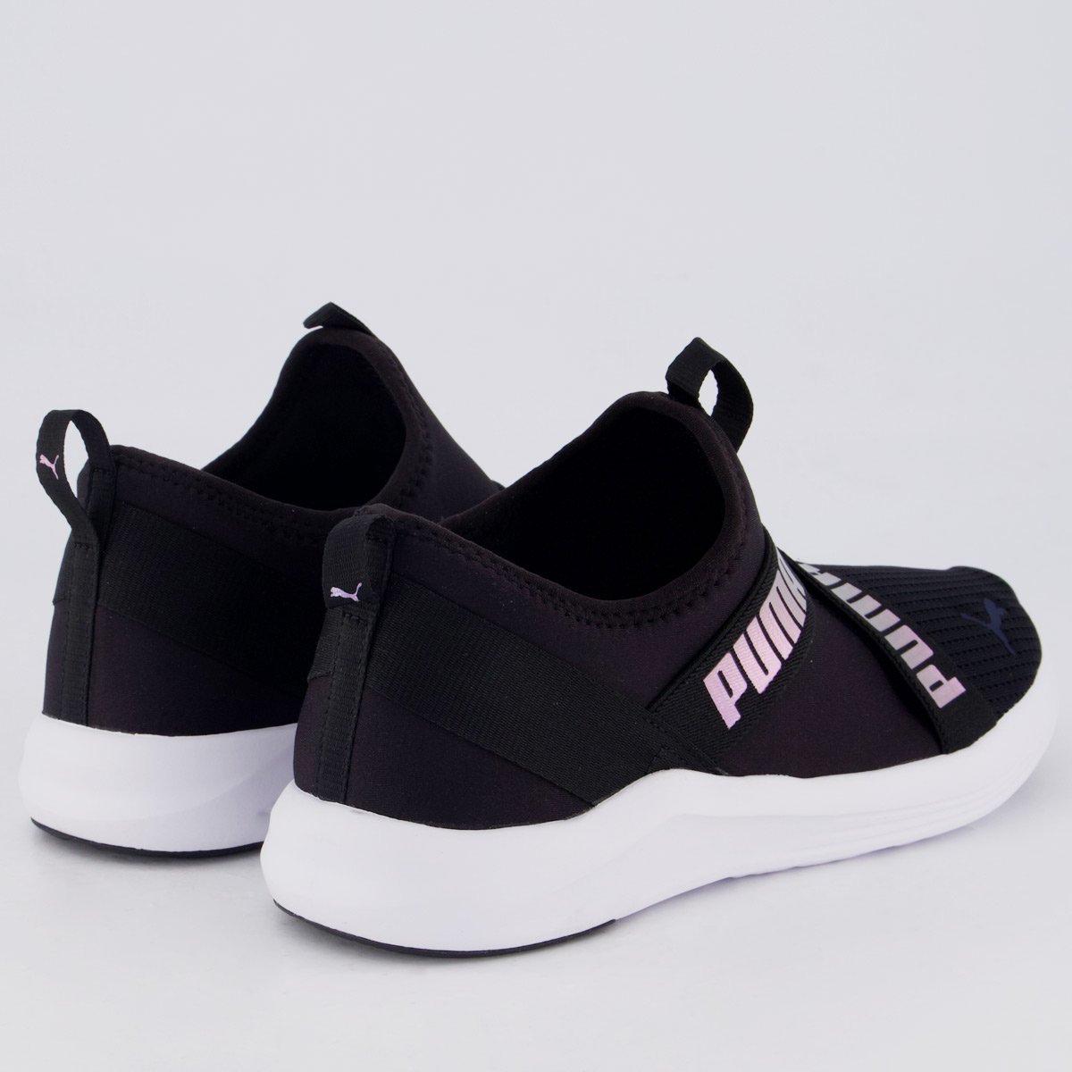 Tênis Puma Prowl Slip On AOP BDP I Feminino Preto Preto